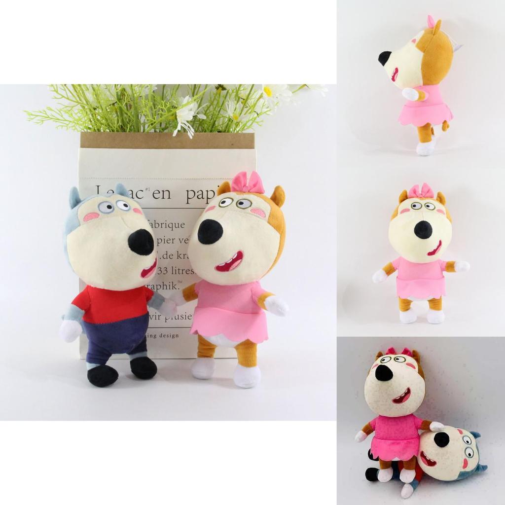 Wolfoo Family Plush 25cm Lucy Soft Stuffed Cartoon Character For Kids