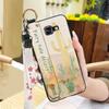Back Cover Wristband Phone Case For Samsung Galaxy A510/A5 2016/SM-A510F Anti-dust Kickstand Waterproof Flower Durable