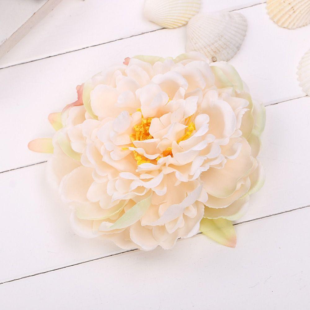 Big Flower Bridal Hair Clips 14cm Flower Hairpin Brooch Artificial Flower Hairpins  Wedding