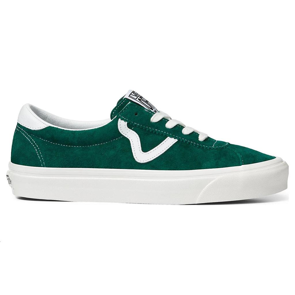 Vans Style 73 DX Pig Suede - Dark Green White Unisex Sneakers VN0A7Q5ADRK