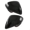 2x Side Rear View Mirror Cover Trims Durable for Byd Dolphin Atto 2 Ea1 Gloss Black
