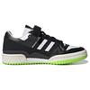 Adidas Forum Low Black Neon Green Женские кроссовки Core-Black Off-White HQ4425