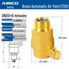 AMICO 720 Автоматический воздухоотводчик из латуни с фильтром