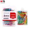 MG ABS91699 Круглая брошь-скрепка, для офиса, Нет. 3, 100 штук, Цветная ПП коробка