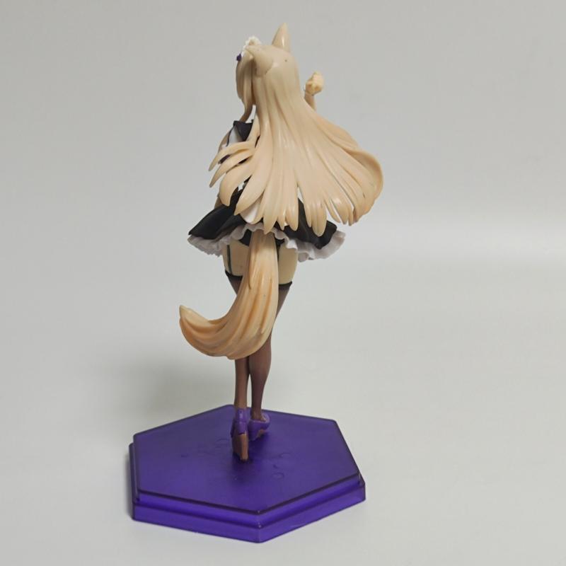 Аниме горничная кошка девушка фигурка ПВХ коллекционная модель игрушка кукла украшения 22 см без коробки
