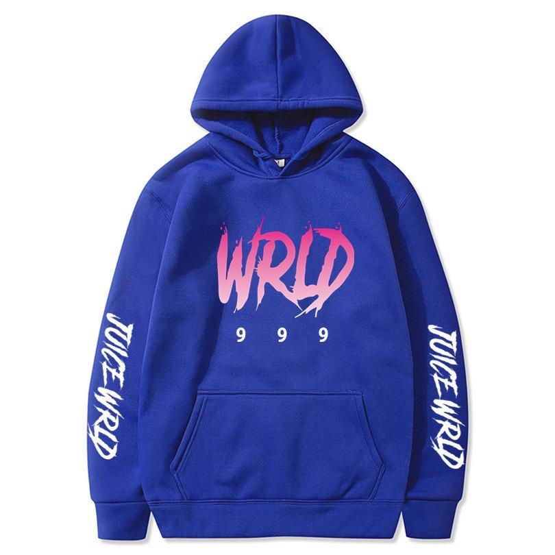 Новый горячий свитер singer juice wrld принт уличный популярный мужской и женский осенне-зимний худи