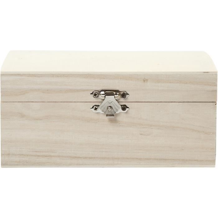 Box - Ref 575440 - Round Cover - Metal Lock - Brown