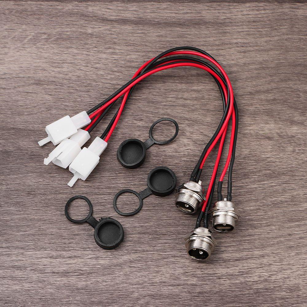 Parts for KUGOO M4 Port Plug Interface Power Cable Charging Socket Electric Scooter Charging