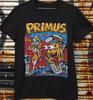 Концертная футболка Primus Band Music черная, размеры S-4XL
