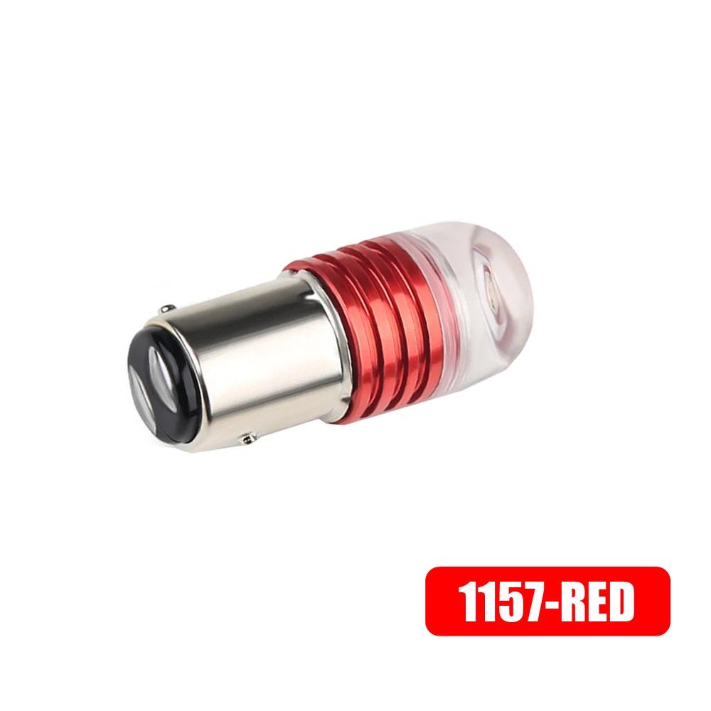 1Pc Universal Car 5630 Tail Brake Reverse Signal Lamp Universal Car Exterior Brake Light Accessories Car Light 1156/1157 Strobe