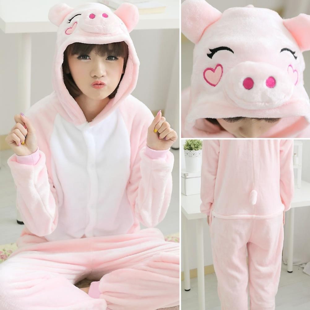 Animal Cat Tiger Kigurumi Unicorn Onesie Adult Teenagers Women Men Pajamas Funny Flannel Warm Soft Sleepwear Overall Onepiece Jumpsuit Cosplay Costume