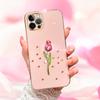 Роскошный чехол с 6D покрытием Crystal Rose для iPhone 14 13 11 Pro Max 12 Samsung Galaxy S22 Ultra S21 A12 S20 A52S Infinix Tecno, мягкий чехол для телефона из ТПУ