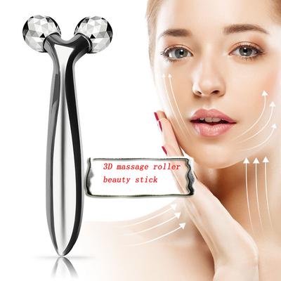 Массажный ролик для лица Вращающийся Подтягивающий Укрепляющий Для похудения лица Удаляющий Массажер для лица Инструмент для ухода за кожей