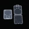 10Pcs Sd Memory Card Storage Box Transparent Plastic Tf Sim Card Storage Case Holder Sdhc Mmc Xd Cf Card Protective Cover