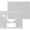 Прокладка для пеллетной печи, совместимая сreplacement-ом топки Harman 2399K, 3-44-00409, 1-00-07381 (2 шт./упак.)