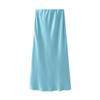 Kaslead New Arrival Women's Clothing Fashion Style Fashion Casual Silk Satin Texture Midi Dress 5427453