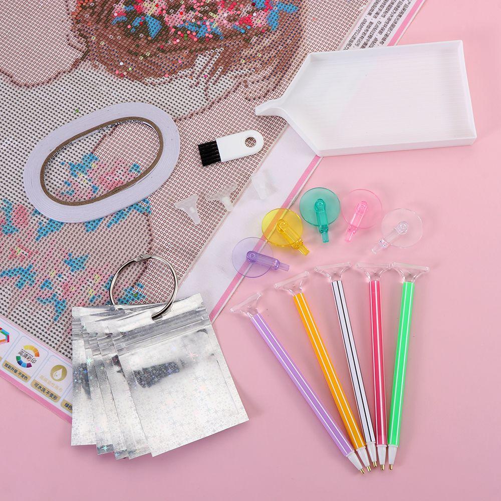 Наборы для алмазной живописи 5D, сменные головки для ручек, инструмент для алмазной живописи, дрель, ручка