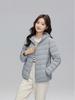 Korean Style Women's Hooded Down Jacket - Lightweight, Warm, Plus Size, Simple and Versatile for Autumn and Winter