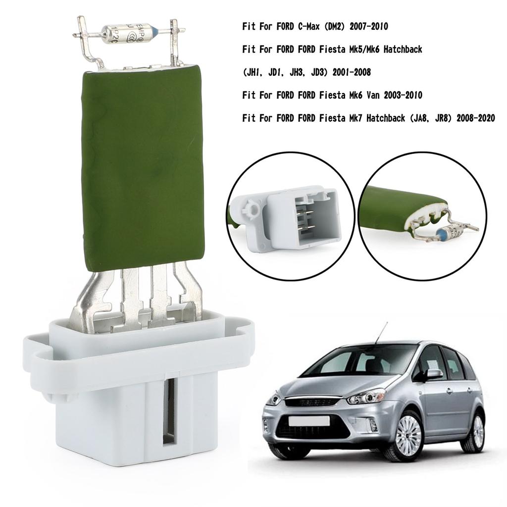 Резистор вентилятора отопителя 1325972 для Ford Fiesta Mk6 Mk7 2001+