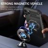 For iPhone 11 Pro Case Magnetic PC+TPU Phone Cover with Ring Kickstand