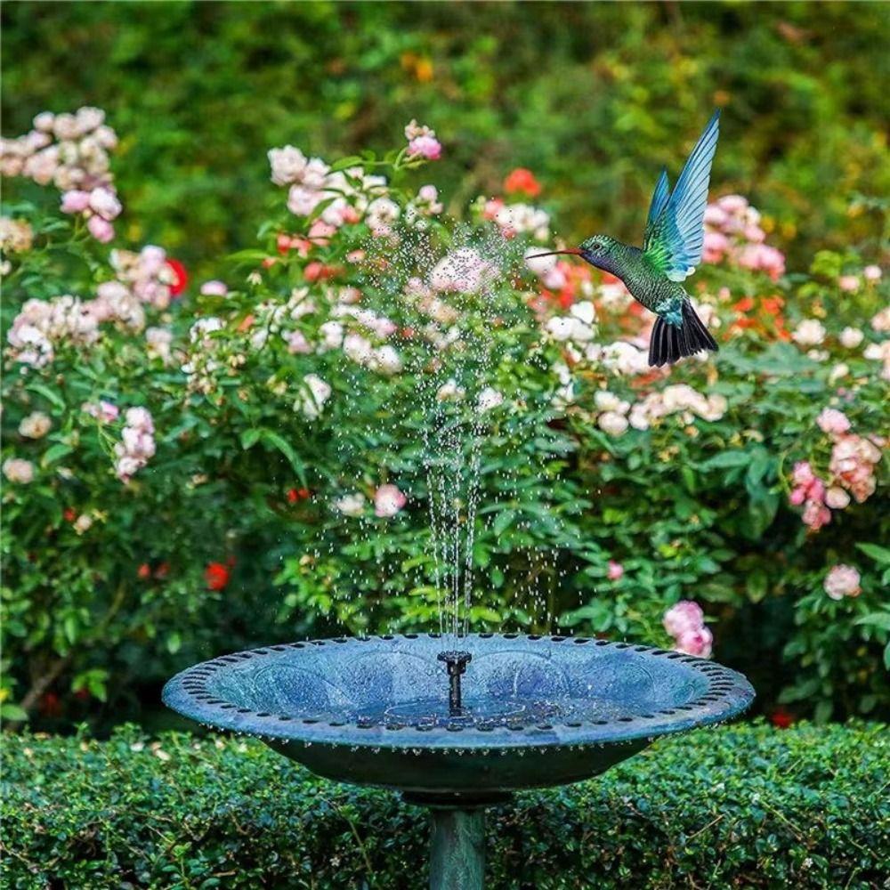 Multiple Nozzles Solar Fountain Pump Energy Saving Solar Water Fountain Fish Tank