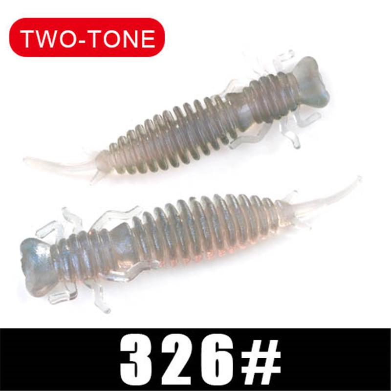 Мягкие приманки FISH KING Larva, 50 мм, 76 мм, 89 мм, искусственная приманка, рыболовная червь, силиконовая приманка для окуня, щуки, приманка для отсадки карпа, пластиковые приманки