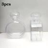 Perfume Bottle Portable Decoration Multipurpose Container Unique Acrylic Empty Bottle Perfume Dispenser Eternal Flower Bottle
