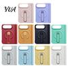 Full Body Coverage Protective Case Faux Leather Phone for iPhoneDuo, Cover with Hinge Protection, Magnetic Ring Compatible Folding Built-in