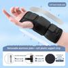 Унисекс-фиксатор запястья со стальной пластиной для защиты от растяжений и занятий фитнесом