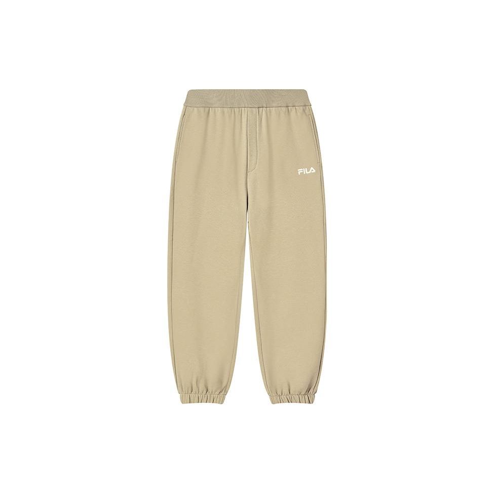 Fila Спортивные длинные брюки свободного кроя Унисекс брюки Хаки F51M249698FLK