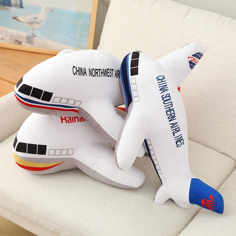 Model Airplane Plush Toy Aeroplane Stuffed Doll Home Decorations Kids Gifts