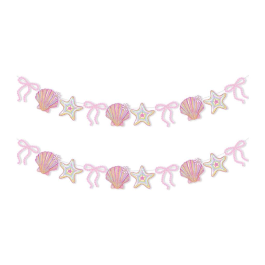 Paper Hanging Banner Party Supplies 4M for Beach Theme Weekend Baby Shower