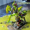 MOC Creative Mechanical Mantis Building Blocks Set Insect Power Moto Model Kit DIY Assembly Bricks Toys Kids Birthday Gift