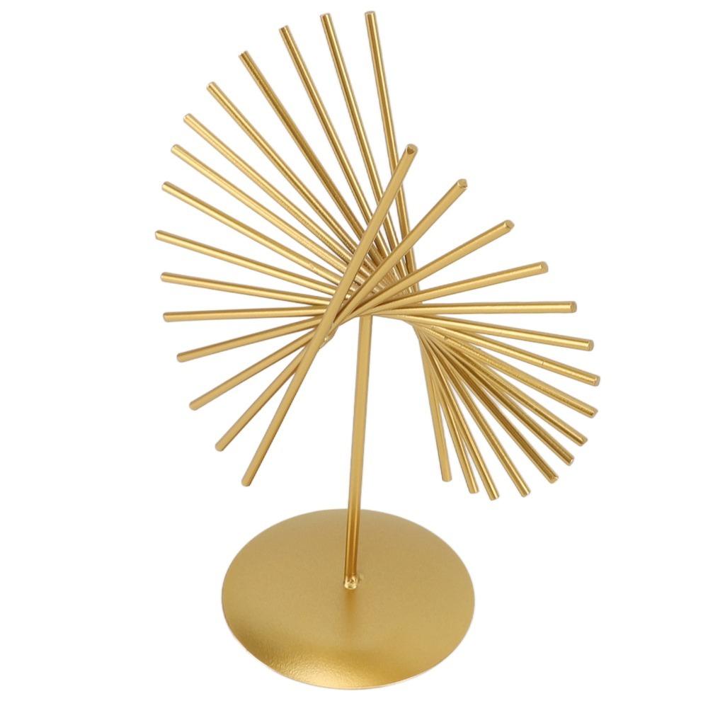 Iron Metal Tabletop Decorative Statue Indoor Display Metal Artwork Showroom Interior Decor