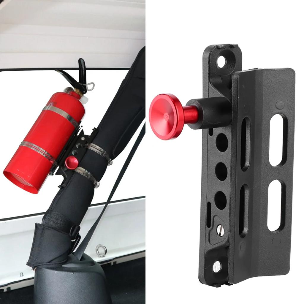 Extinguisher Mount Bracket Adjustable Fit for  Sport/ JK/ Sahara Fire Extinguisher Bottle Fire Extinguisher Holder