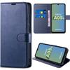 Case for Samsung Galaxy A05s, Navy Blue, Shockproof Protection In PU Leather and TPU Interior with Card Slots (not for A05)