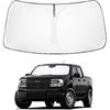 Proadsy 2024 Upgrade Front Windshield Sun Shade Foldable Sunshade Protector Custom Fit 2022 2023 2024 Ford Maverick, Hybrid, XL, XLT, Lariat Truck