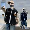 Boys' Outerwear Spring Autumn Children's Boys Baseball Jersey Jacket