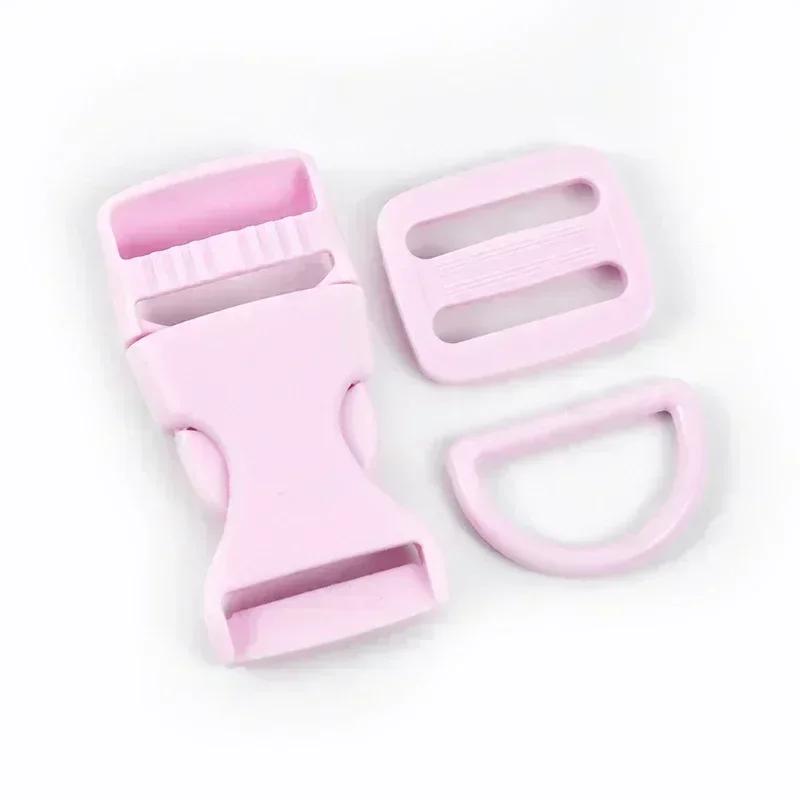 Meetee 2-10 комплектов Пряжка с быстрой фиксацией Регулировочная пряжка для стропы 15/20/25 мм Пластиковое D-кольцо Крючок для рюкзака Аксессуар для стула безопасности