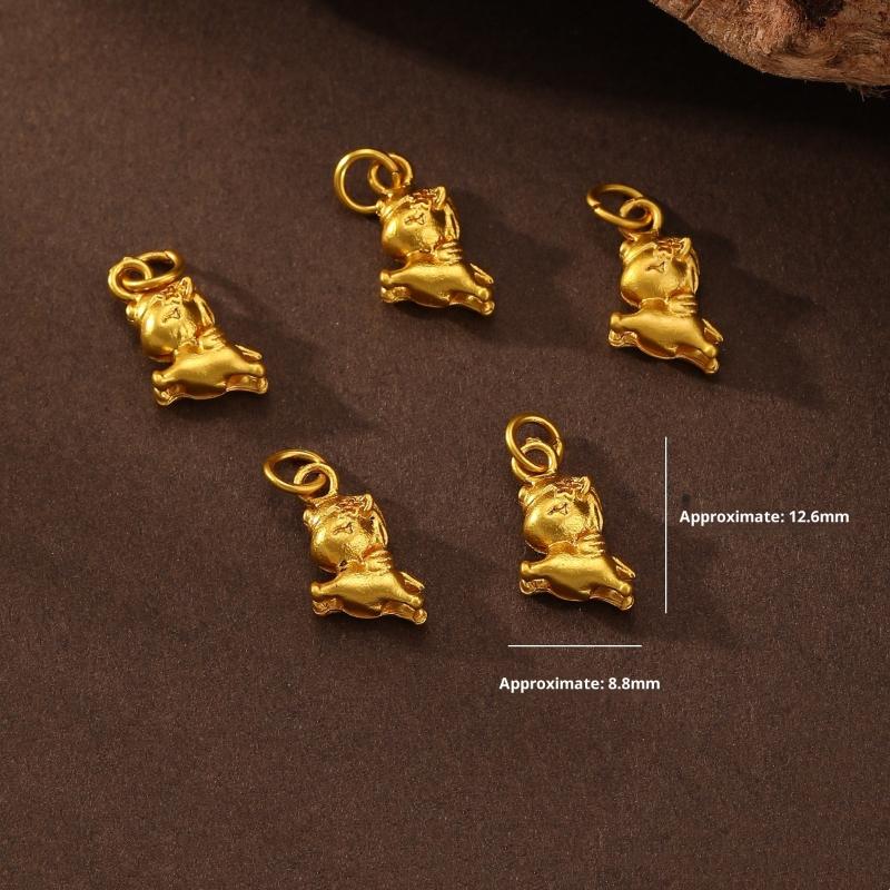 5 шт. Подвески-пони из цинкового сплава с покрытием, Шармы для DIY Ожерелья, Браслета, Серьг, Аксессуар