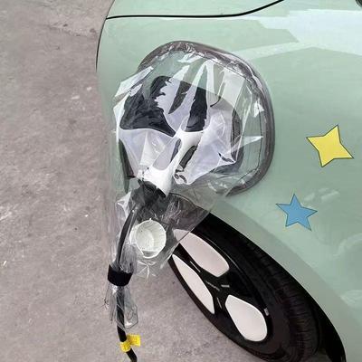 Защитный чехол от дождя для зарядного порта на открытом воздухе с присосками для электромобилей