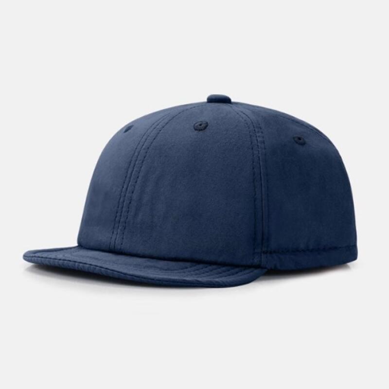 Унисекс Спортивная Повседневная Однотонная Кепка Snapback