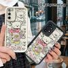 Чехол для телефона: 2D Плоский Защитный Чехол для Samsung Galaxy A34 A35 M05 M06 S20 S22 S21 FE Plus 5G, Кошка с Бантом, Рождественские и Хэллоуинские Подарки