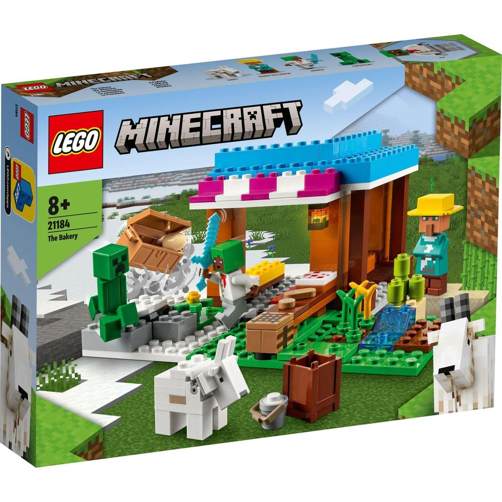 LEGO Minecraft Bakery 21184 Toy Block Present Video Game Boys Girls Ages 8+