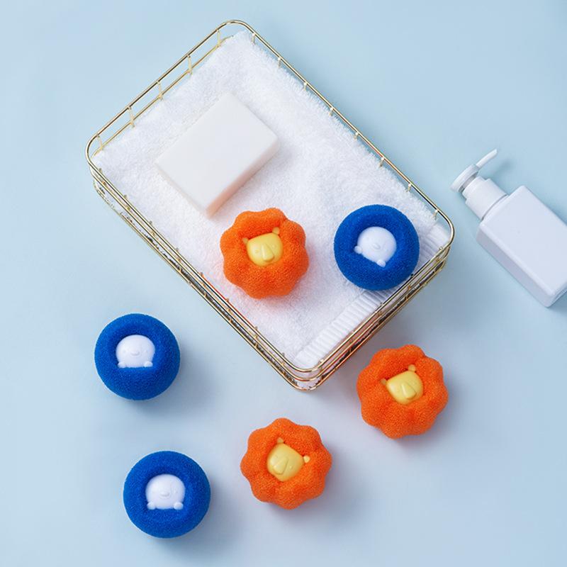 Стиральная машина Депиляция Улавливатель волокон Сборщик чистящих шариков Салфетки Уход Волшебный медведь Стиральный шарик Сбор волос Аксессуары для дома и быта