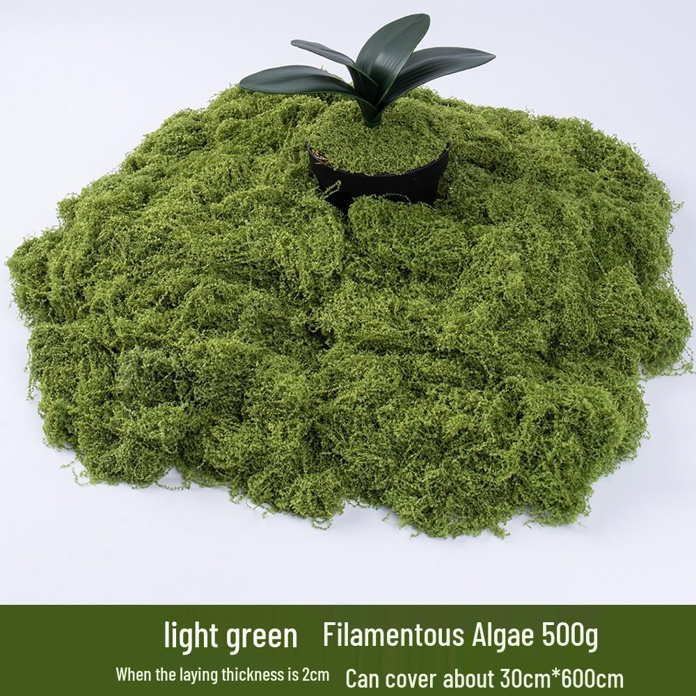 Artificial Moss Turf Landscape Ornament for Bonsai & Potted Plant Decoration