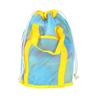 Drawstring Beach Storage Bag Handheld Toy Organizer Simple Mesh Toiletries Bag  Kids