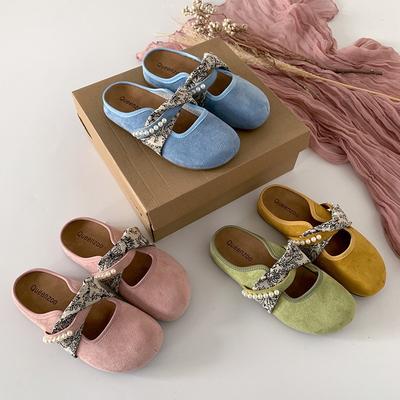 Обувь на толстой подошве Вьетнамки Женская Новая Ретро Обувь Противоскользящие Полушлепанцы