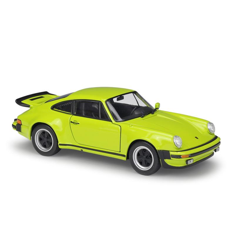 Welly 1/24 Scale 1974 Porsche 911 Turbo 3.0 Alloy Sports Car Model Diecast Metal Toy Vehicle Car Model Simulation Collection Kids Gift