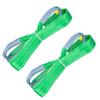 Sling Belt [Set of 2] 3m Width 50mm Working Load 2000kg Nylon Sling Lifting Towing Helix 2T Japanese Instruction Manual Included